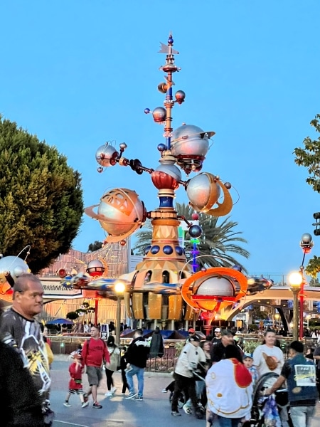 Astro Orbitor ride at Disneyland