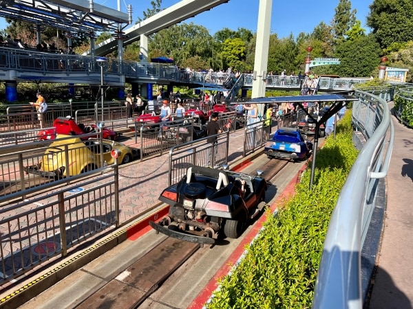 Autopia ride Disneyland