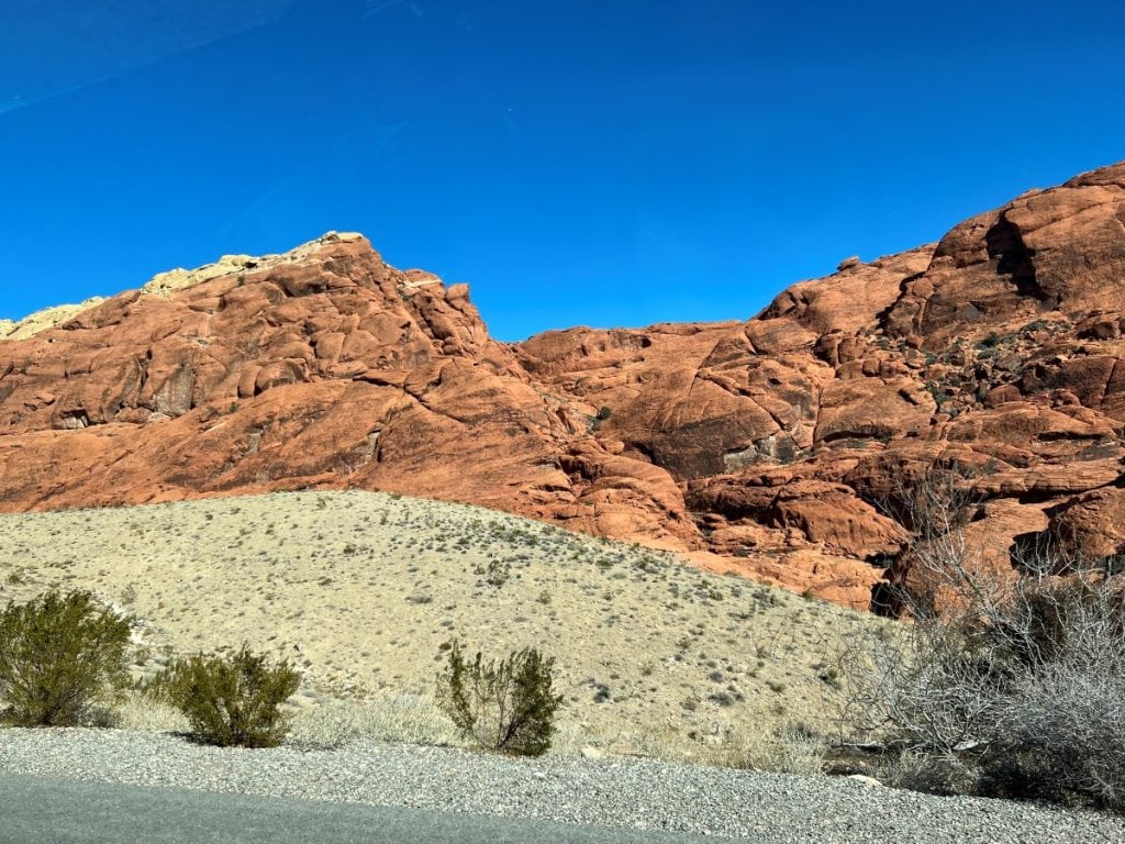 Red Rock formations at Red Rock Canyon