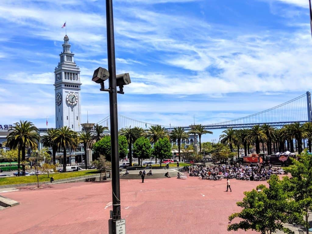 Ferry building in San Francisco