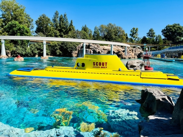 Finding Nemo Submarine Voyage ride at Disneyland
