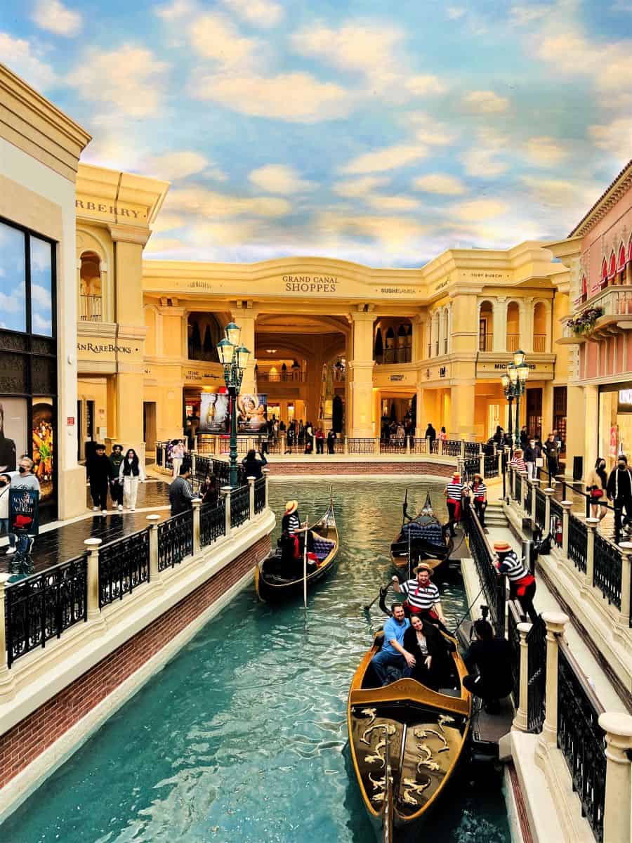 Grand Canal Shoppes at Venetian is one of the best places for Shopping in Las Vegas