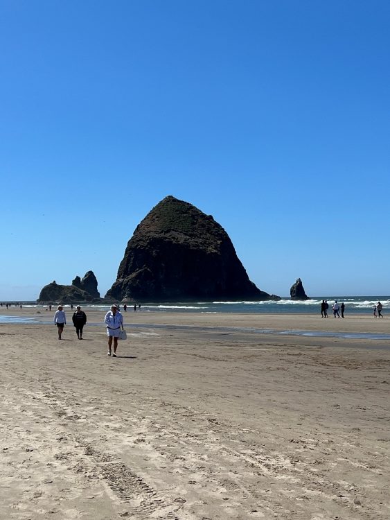 Haystack Rock at Cannon Beach - Cannon Beach is one of the best places to visit on the Oregon Coast