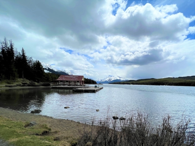 Maligne Lake in Jasper National Park
