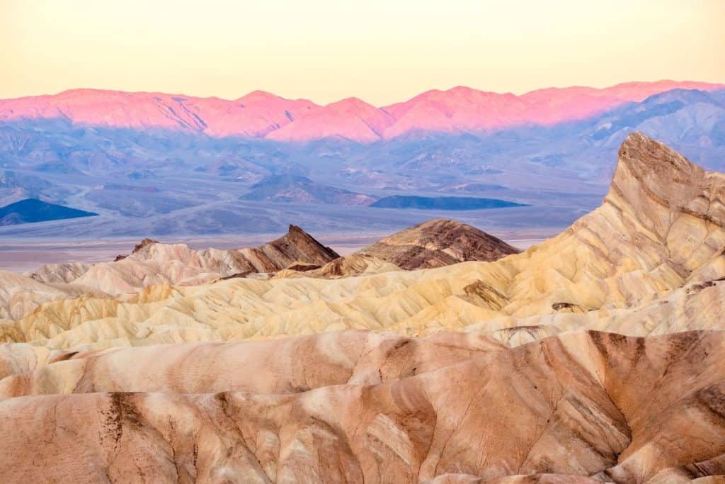 One day in Death Valley Itinerary Zabriskie Point
