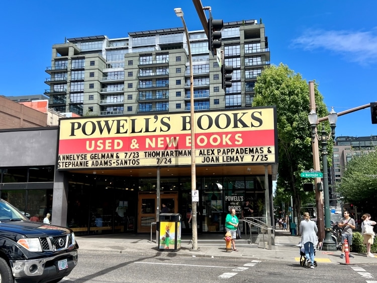 Powells Books Store in Portland