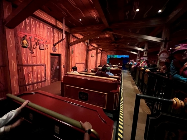 Runaway Railway Ride Car at Disneyland