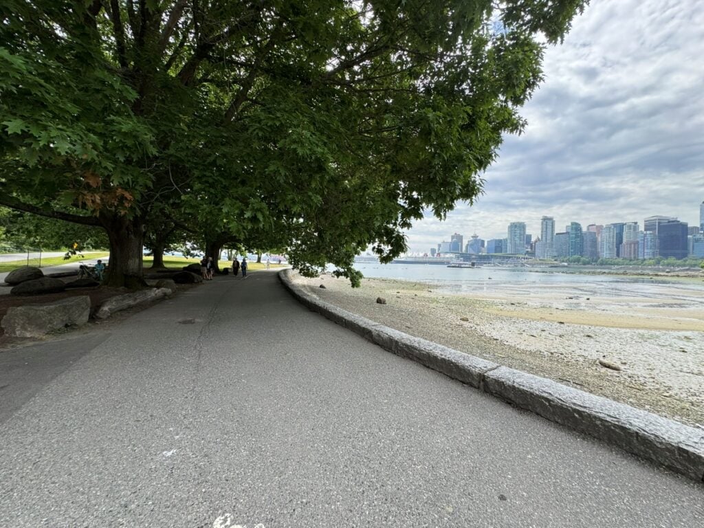 Seawall in Stanley Park