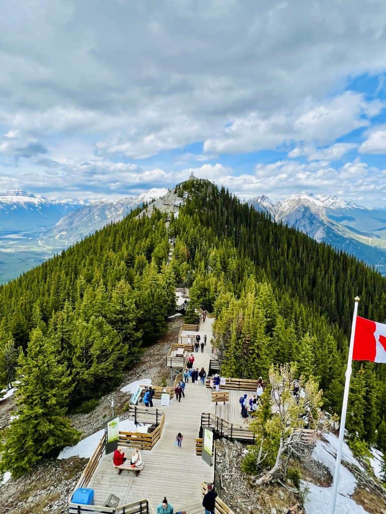 Sulphur Mountain Boardwalk trail