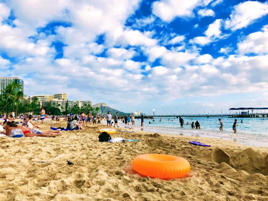 Waikiki Beach in Oahu