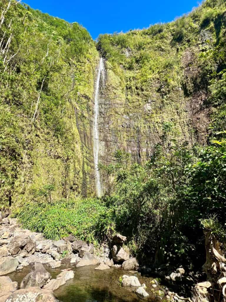 Waimoku falls at Pipiwai hike