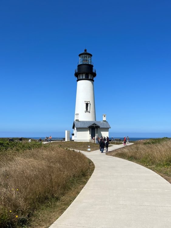 Yaquina Head Lighthouse is one of the best places to visit on the Oregon Coast