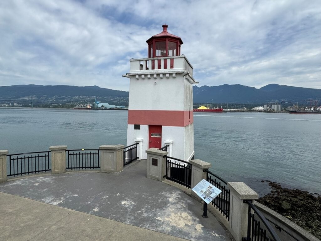 Brockton Point Lighthouse in Stanley Park