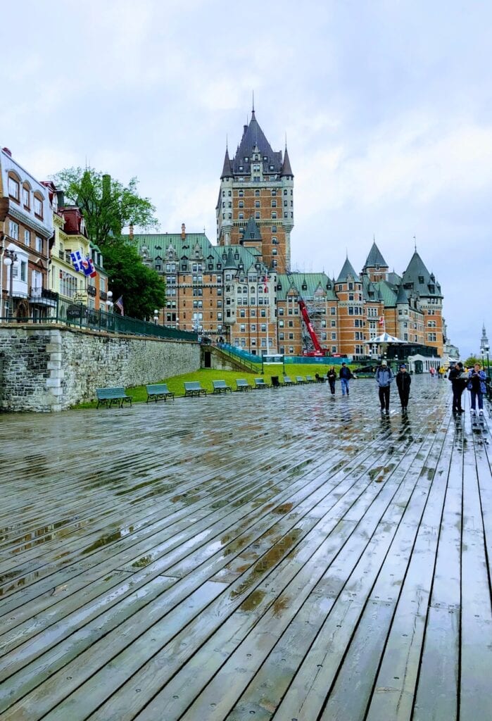 Fairmont Le Château Frontenac and Dufferin Terrace