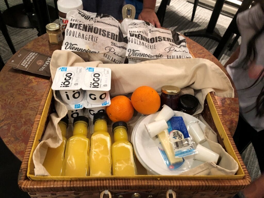 Amazing breakfast at our Quebec City hotel