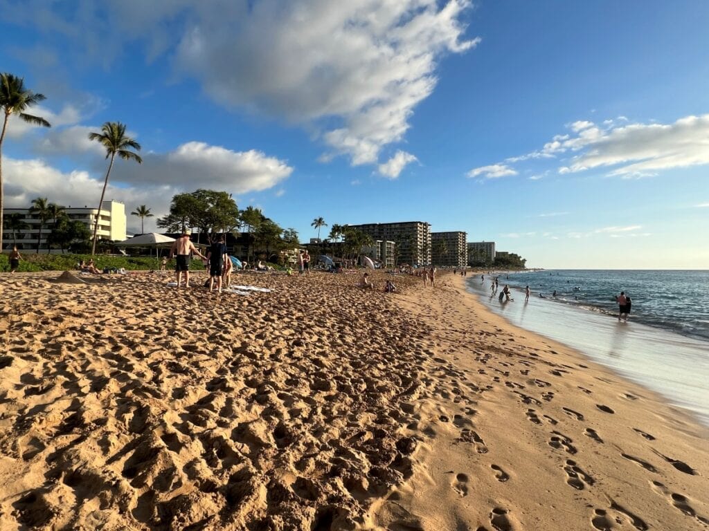 Kaanapali Beach in Maui