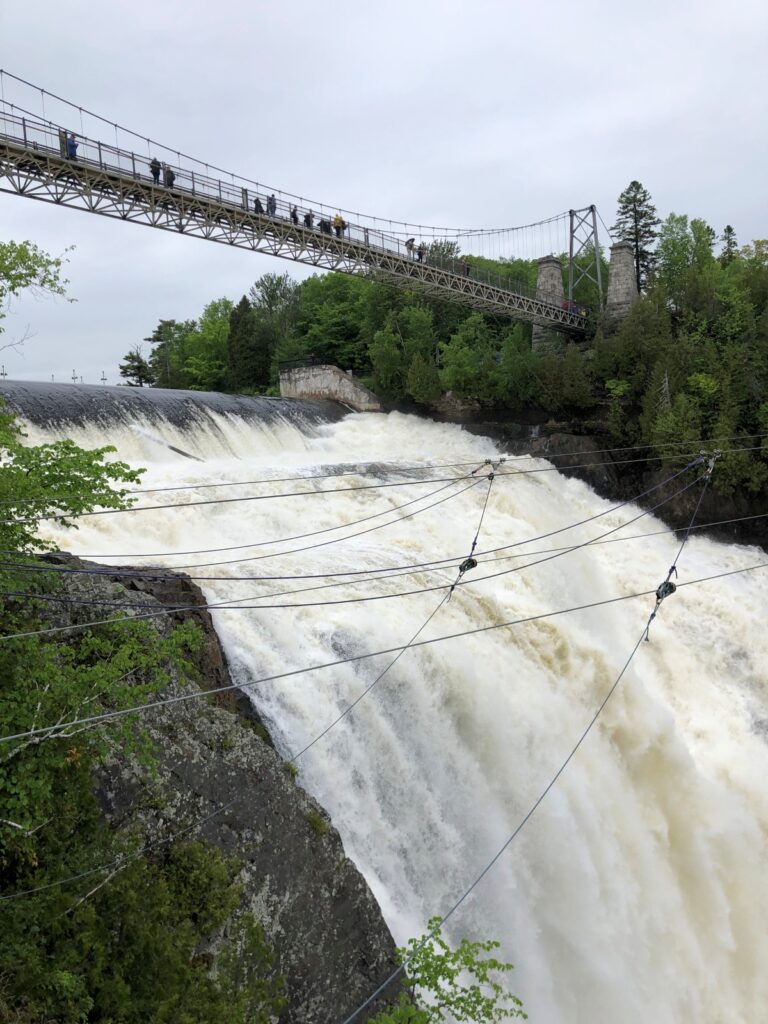 Montmorency Falls near Quebec City