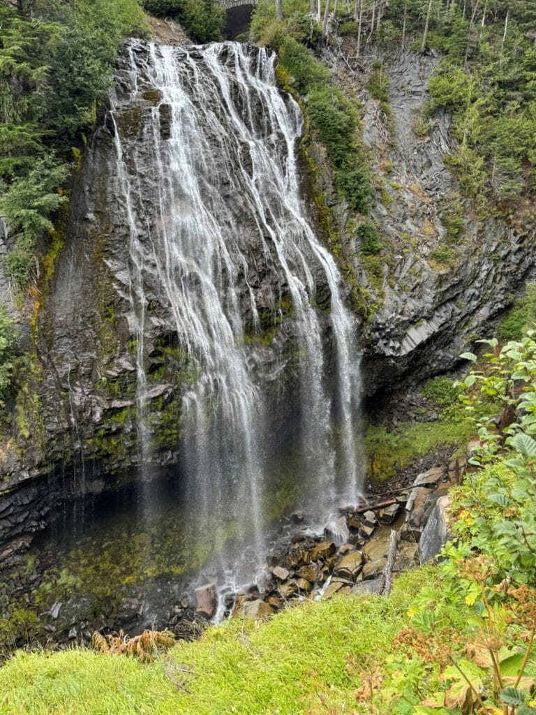 Narada Falls from lower viewpoint