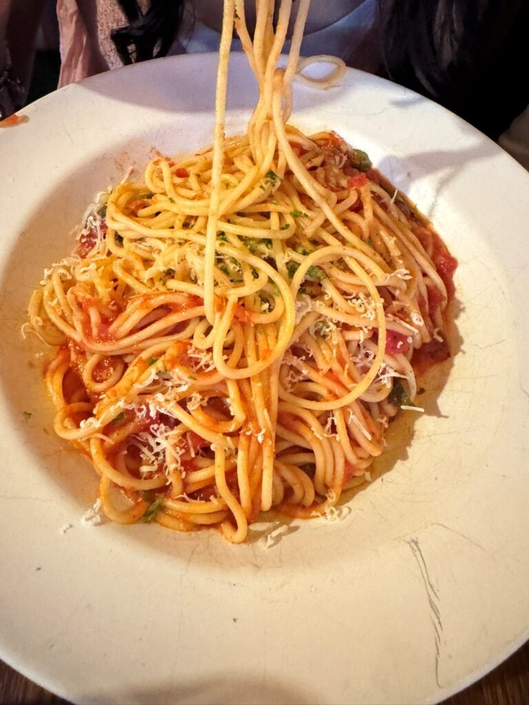 Spaghetti with Marinara sauce