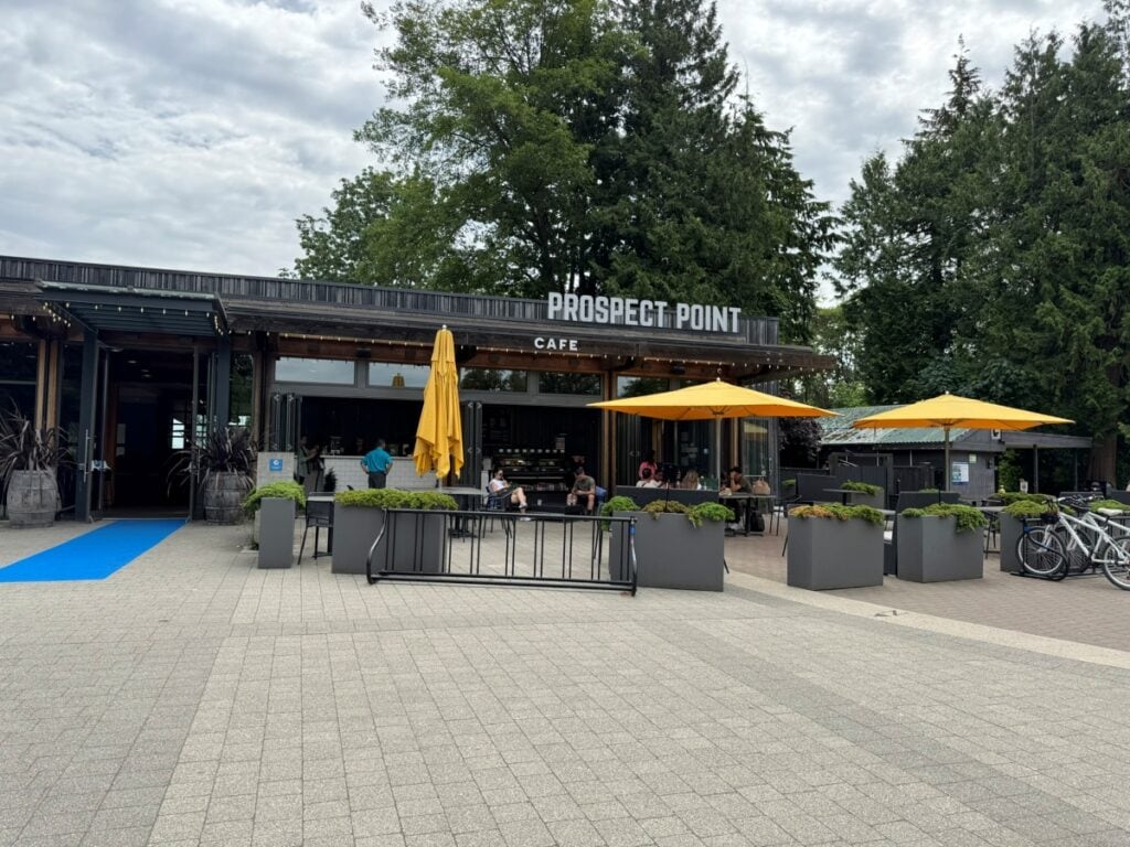 Prospect Point Cafe in Stanley Park