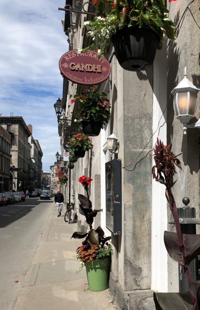 A pretty street in Montreal