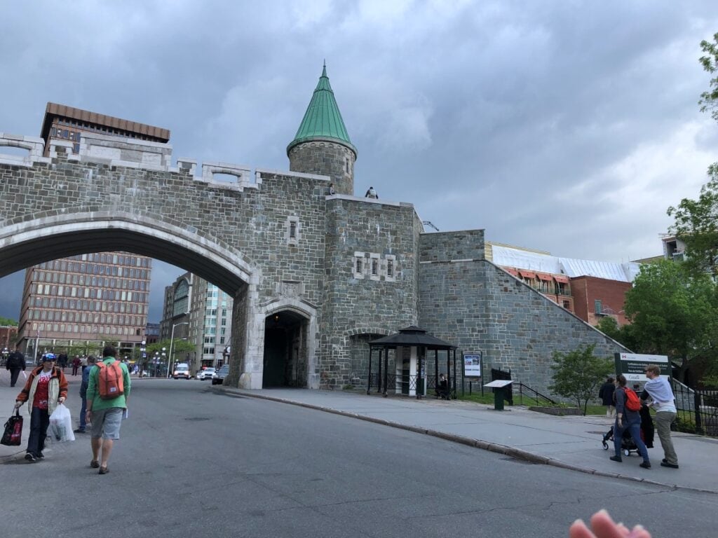 St Louis Gate in Old Quebec