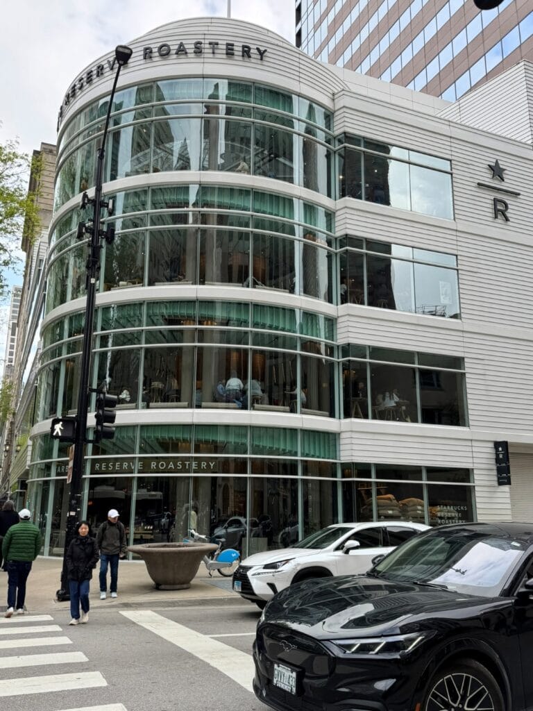 Starbucks Reserve Roastery in downtown Chicago