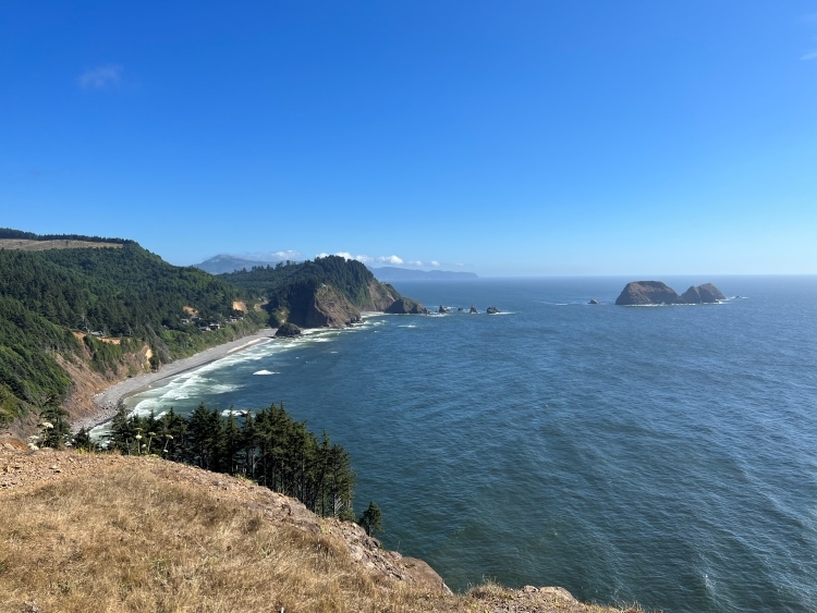 View from Cape Meares Lighthouse