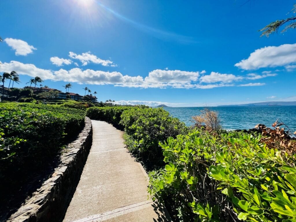 Wailea Beach path