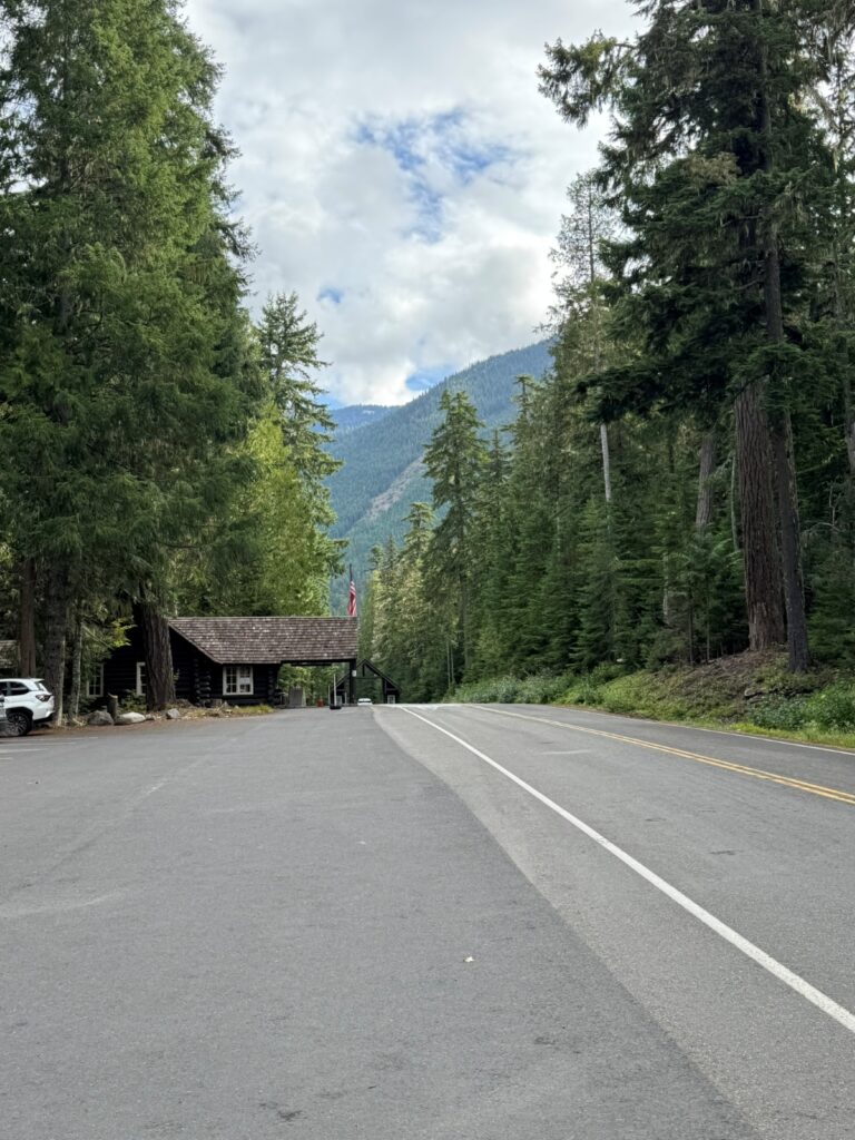 We entered the park from the east through White River Entrance